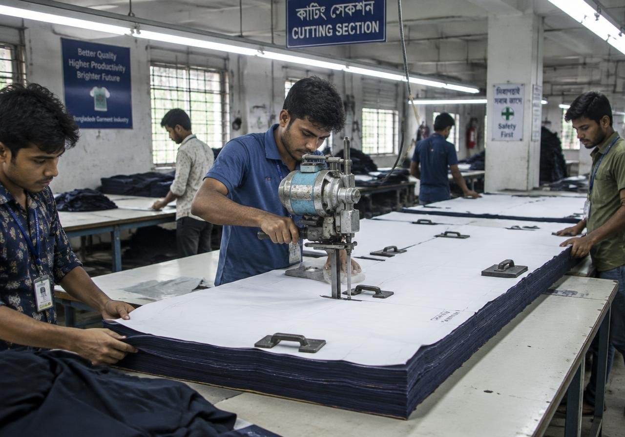 Cutting within the Arrows Attire manufacturing network